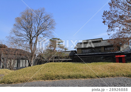 小布施　石畳のある広場 28926888