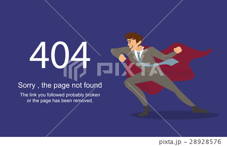 Page Not Found Error 404.Vector template 28928576