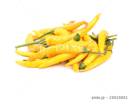 Yellow chili peppers 28929881