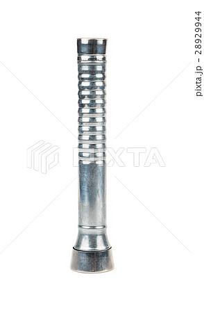 Metal flashlight isolate Metal flashlight isolate 28929944