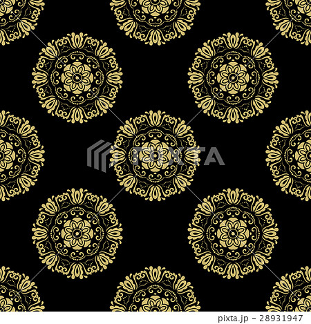 Seamless Damask Background Seamless Damask Background 28931947