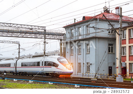 High-speed hybrid-electric train Sapsan 28932572