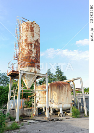 old industrial silos old industrial silos 28933260