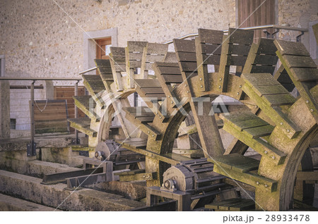 Mill,shovel by wood 28933478