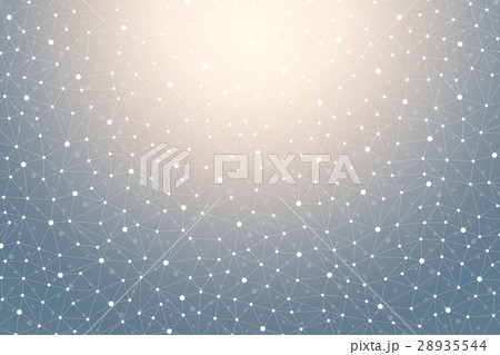 Geometric graphic background with connected lines 28935544
