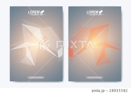 Modern vector template for brochure, Leaflet 28935582