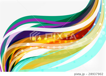 Colorful flowing wave abstract background Colorful flowing wave abstract background 28937902