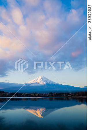 河口湖 冨士山 富士 28939687