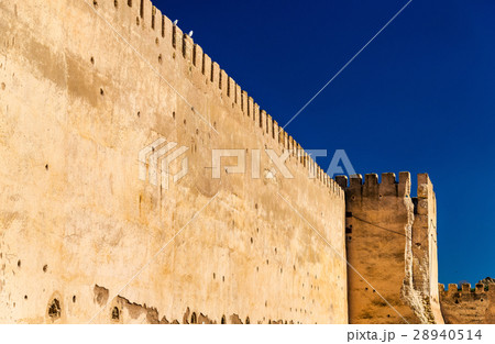 Walls of the Royal Palace of Meknes, Morocco 28940514