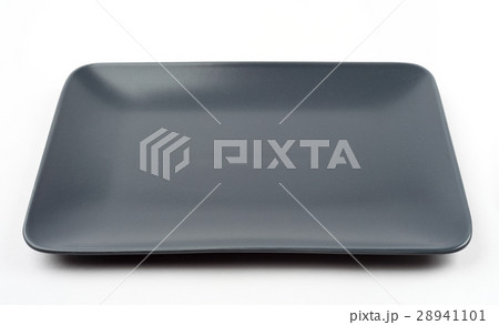 empty rectangular black plate 28941101