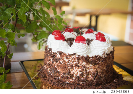 Black forest cake decorated Black forest cake decorated 28942863
