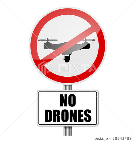 RoadSign No Drones