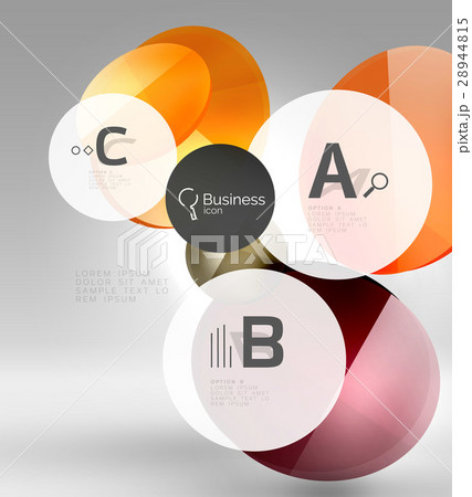 Circle geometric abstract background Circle geometric abstract background 28944815