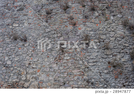 Old gray stone wall background 28947877