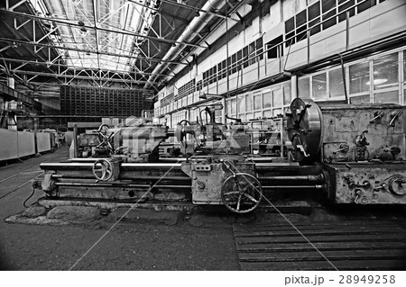 turning equipment machinery factory old 28949258