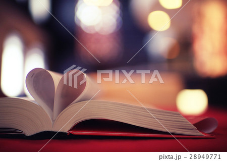 heart from pages of the book concept love tea coffee heart from pages of the book concept love tea coffee 28949771