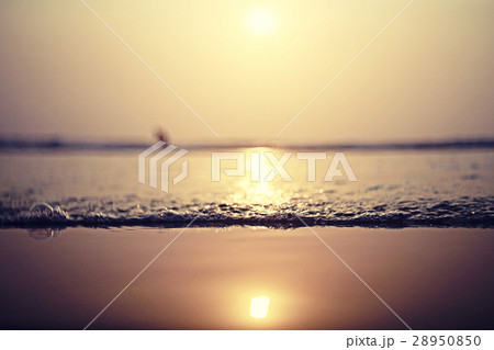 sunset on sea texture water summer sun 28950850