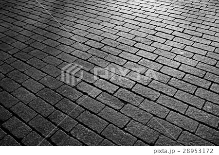 texture of stone pavement tiles cobblestones bricks background 28953172