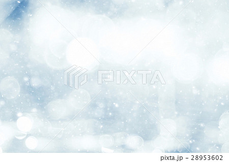 silvery blue highlights snow rain water blurred background 28953602
