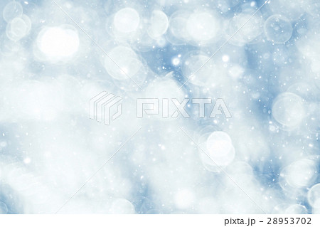 silvery blue highlights snow rain water blurred background 28953702
