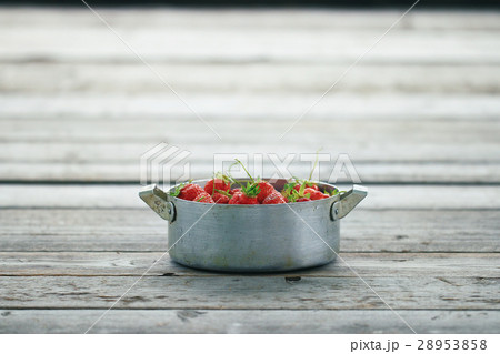strawberry bowl concept of summer 28953858