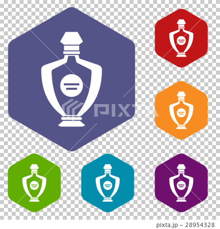 Perfume icons set - Stock Illustration [28954328] - PIXTA