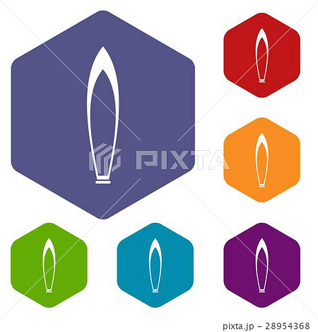 Boat icons set 28954368
