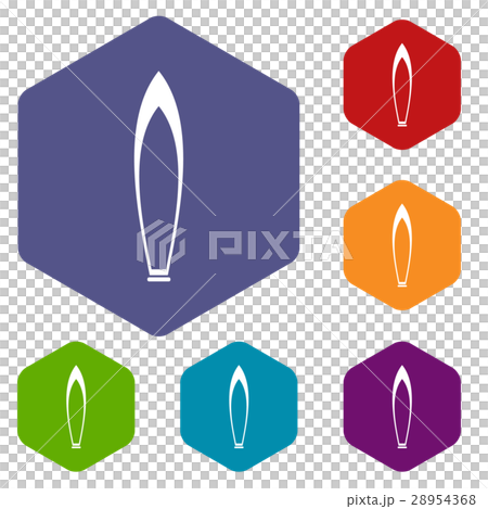 Boat icons set 28954368