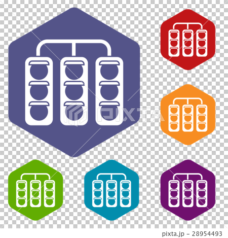 Traffic lights icons set 28954493