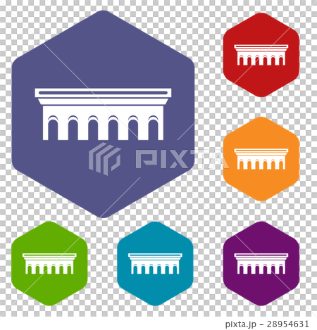 Bridge icons set Bridge icons set 28954631