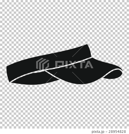 Golf visor icon, simple style Golf visor icon, simple style 28954828