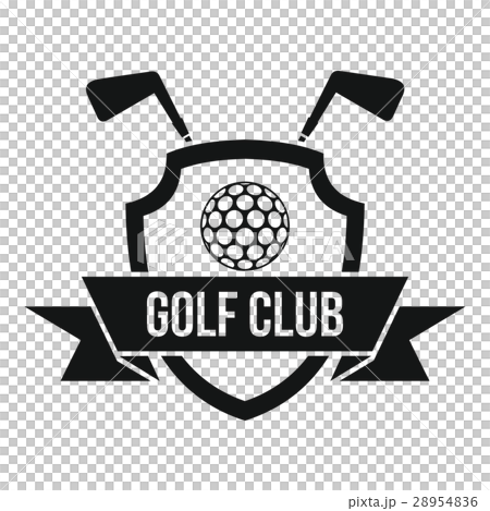 Golf Clubs Icon Outline Illustration Golf Stock Vector (Royalty