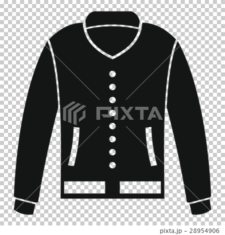 Jacket icon, simple style Jacket icon, simple style 28954906
