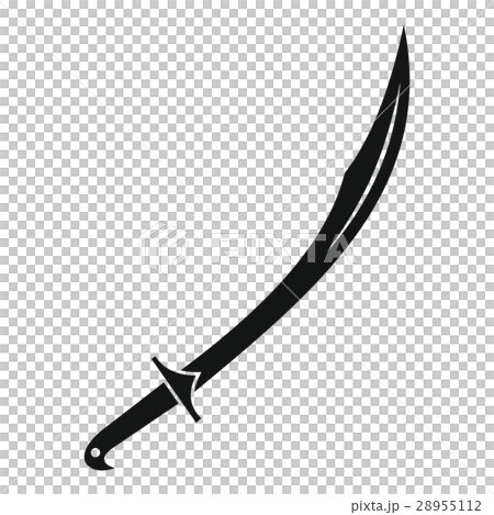 Cutlass icon, simple style - Stock Illustration [28955112] - PIXTA