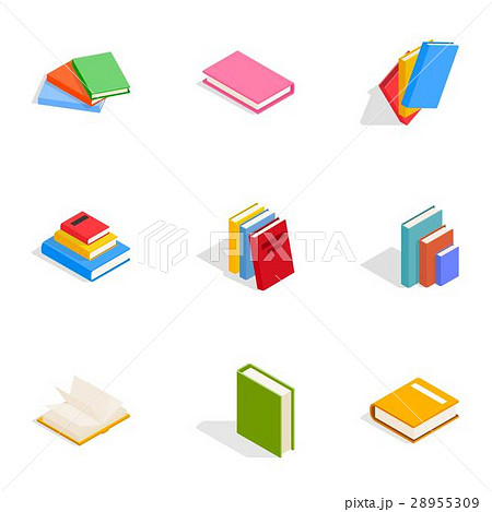 Knowiedge icons set, isometric 3d style 28955309