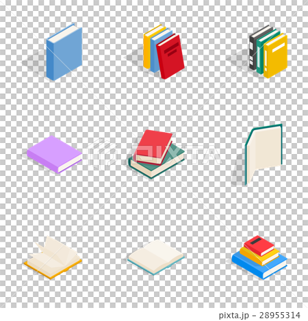 Learning icons set, isometric 3d style 28955314