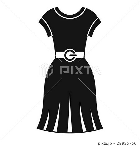Dress icon, simple style 28955756