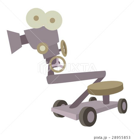 Camera up icon, cartoon style 28955853
