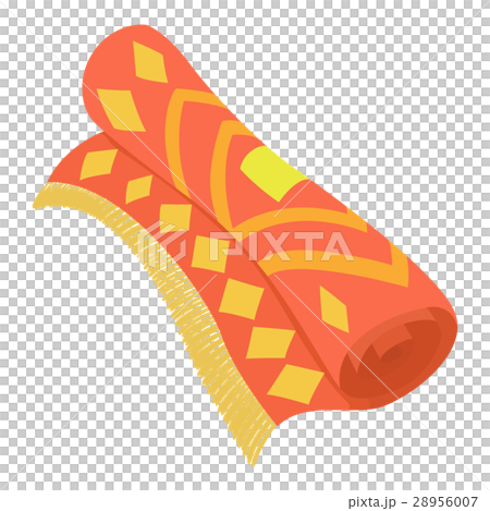 Arabic carpet icon, cartoon style Arabic carpet icon, cartoon style 28956007