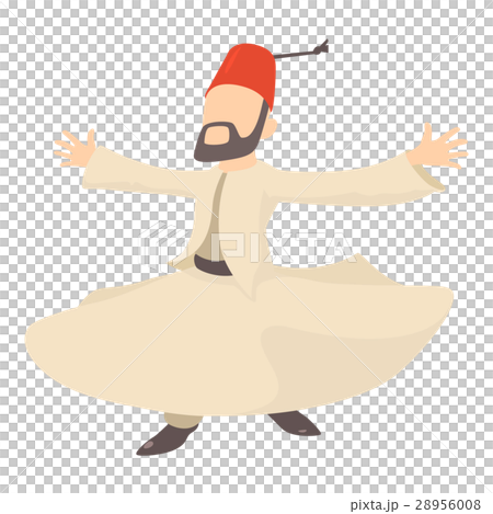Arabic man icon, cartoon style Arabic man icon, cartoon style 28956008