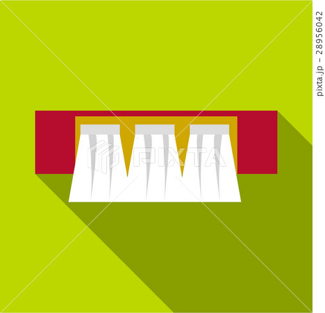 Power station icon, flat style 28956042
