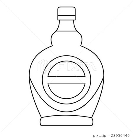 Bottle icon, outline style 28956446