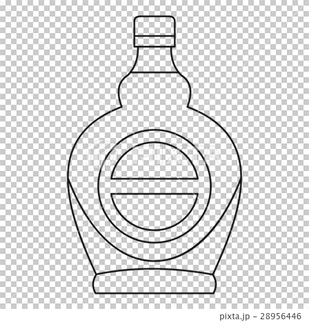 Bottle icon, outline style 28956446