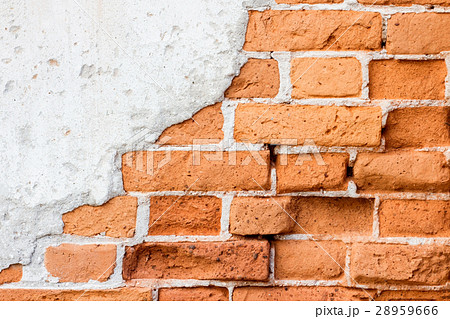 old cracked concrete vintage brick wall background old cracked concrete vintage brick wall background 28959666