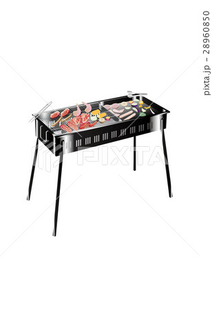 夏の風物詩バーベキュー 28960850