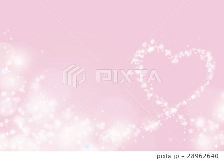 ハートのイルミネーション ピンク ハートのイルミネーション ピンク 28962640