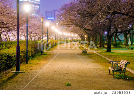 Minami Temma park at night time 28963653