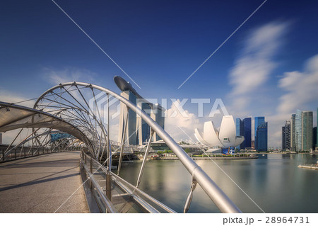 Singapore Skyline and view of Marina Bay 28964731