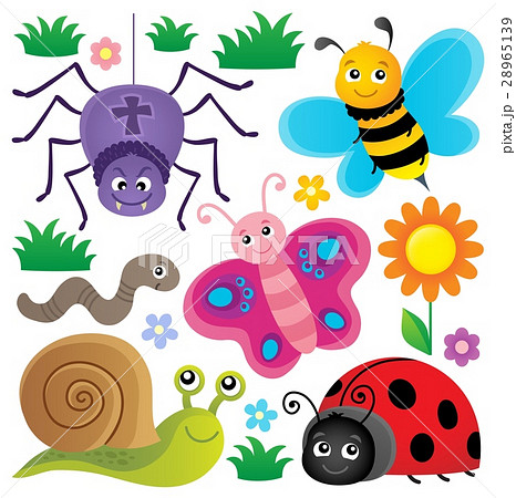 Spring animals and insect theme set 3 28965139