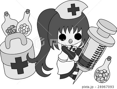 可愛い看護師のイラスト 可愛い看護師のイラスト 28967093